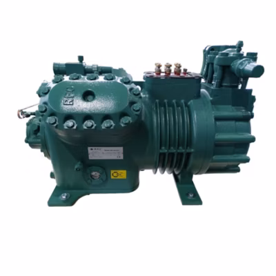 Compresor Simehemético Para Baja temperatura 30 HP R404A/507A con accesorios incluidos