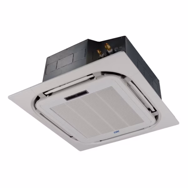 CIAC® Evaporadora tipo Cassette Inverter Serie GA - Frío/Calor - 36,000 BTU/h - 230V-1f-60Hz (Panel Incluido)