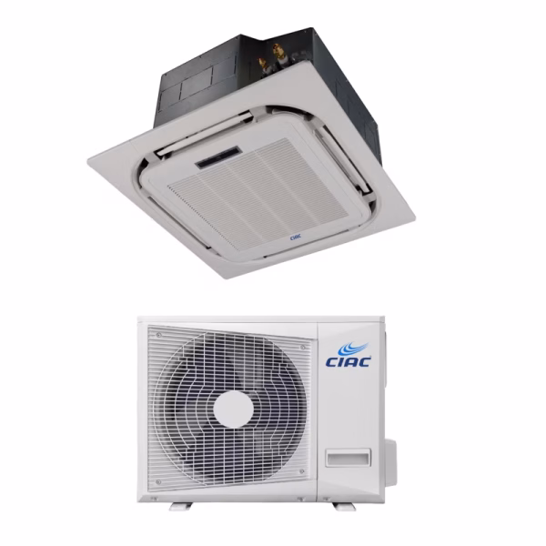 CIAC® Cassette 5 Toneladas Frío y Calor 230V 18 SEER Inverter R410A