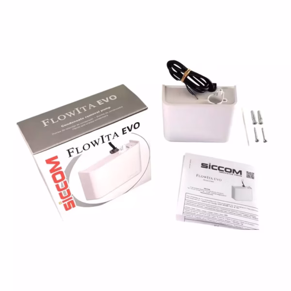 Bomba de condensado Flowita Evo 220V para equipos de 1 a 3 toneladas con tanque de 170 ml